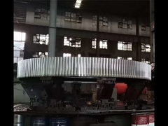 製鉄所ピニオンギア 高精度CNC機械加工