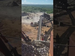 低運用コスト XHP 多気筒油圧コーンクラッシャー (破砕可能な玄武岩用)