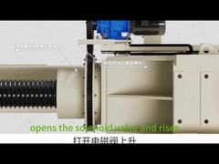 スパイラルコンベヤー 工業用粉末と粒子を輸送する設備