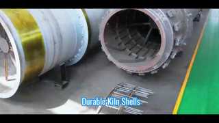 ロータリー キルン シェルの耐久性と信頼性の高い部品