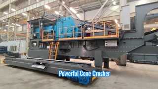 建設用強力油圧コーンクラッシャー