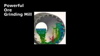 鉱石粉砕用鋼球石炭ミル