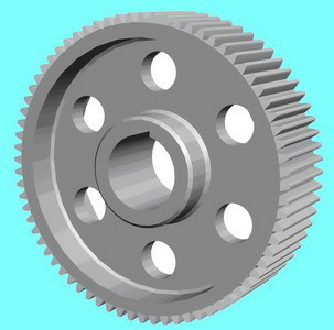 42crmo Steel Pinion Gear Cast And Forged Ball Mill Spare Parts