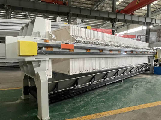 Stable Operation Manual Pull Plate Hydraulic Recessed Filter Press