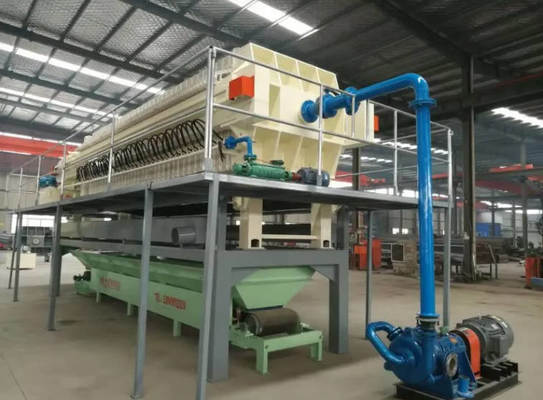 Low Carbon And Energy Saving Low Temperature Filter Press Dryer