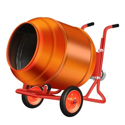 Cement Plant Equipments Including Portable Hand Push Mixer for Small Scale Concrete Mixing and Construction Applications