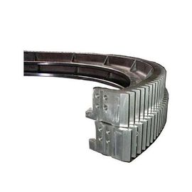 CNC Machining Double Helical Ball Mill Half Girth Gear And Rotary Kiln Girth Gear Factory