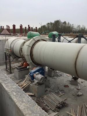 Burner Gypsum 2.2×6.5M 14t/H Cement Rotary Kiln For Mining Equipment