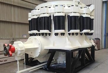 90-1200T/H出力の鉱業石の粉砕機機械ばねの円錐形の粉砕機