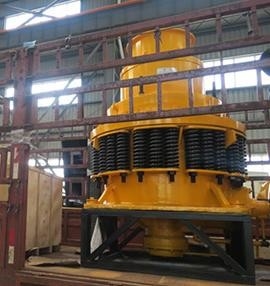 中程度またはより高い硬度の鉱石および岩石のための円錐形の粉砕機の石造りの粉砕機機械