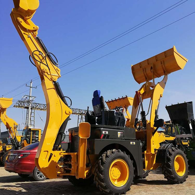 高さ3500mmのバックホウの積込み機の頑丈な建設機械を投げ出すバケツ