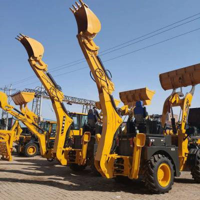 バックホウの積込み機1.3m3のバケツ容量の頑丈な建設機械