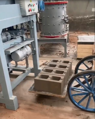 スラグ砂の砂利のアルミニウム赤いスラグのために適した小さい煉瓦機械