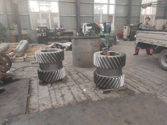 歯のカスタマイズされた数を用いるカスタマイズされた圧力角度の斜角ピニオン