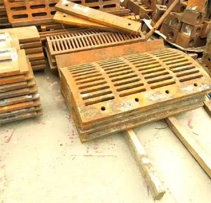 高マンガネス鋼材粉砕機 ラインナー 鉱山機械部品