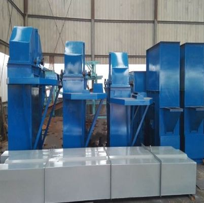 高処理能力と高揚程のバケットエレベーター