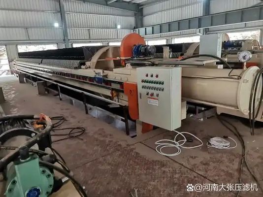 工業用グレード円形フィルタープレスダイアフラム汚泥脱水機