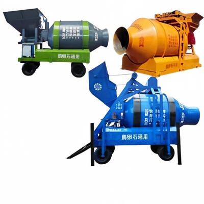 セメントプラント設備 建設機械 固定バケットドラムミキサー セメントコンクリートミキサーマシン 鉱山支援プロジェクト用