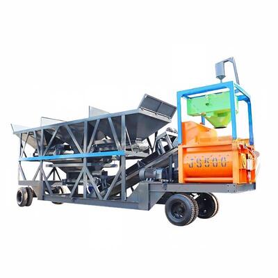建設プロジェクト向けJSモバイル強制混合プラント セメントプラント設備 メーカー サプライ