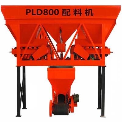 セメントプラント設備 PLDシリーズ コンクリートバッチングマシン 高生産性マルチホッパー骨材バッチング設備