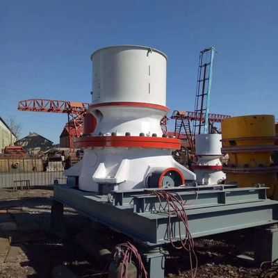 砕石機機械のために油圧円錐形の粉砕機の多シリンダー10mmを採鉱する90t/H