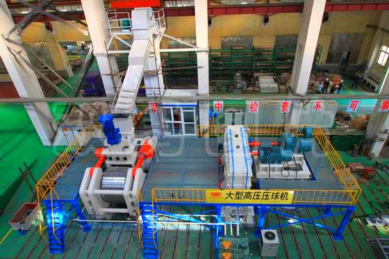 冷たく/熱い煉炭機械100TPH冶金学機械および球の出版物機械