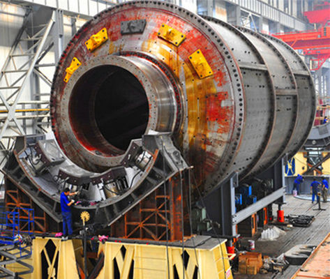 乾燥した良い150tph鉱石の粗い粉砕のための粉砕の製造所のロッド ミル機械