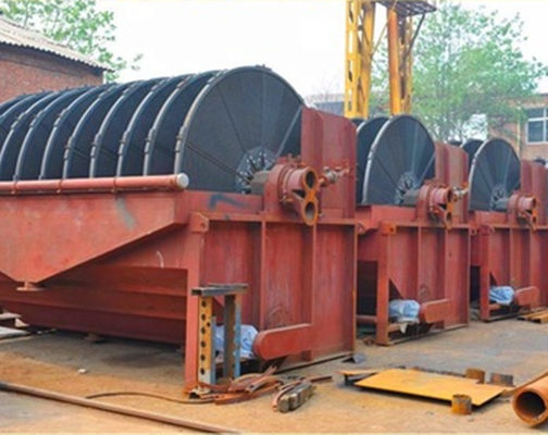 高度0.2-45 M3回転式ディスク フィルター オートメーションの濾過ケーキの乾燥