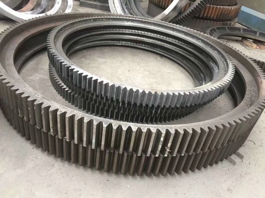ロータリー キルンおよび粉砕の製造所のための大口径16000mmの製造所の帯ギヤ