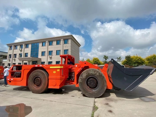 3m3ディーゼル機関の炭鉱または鉱石鉱山のための地下の車輪の積込み機